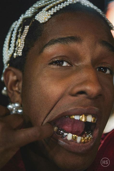 asap rocky gucci hair|ap rocky grillz.